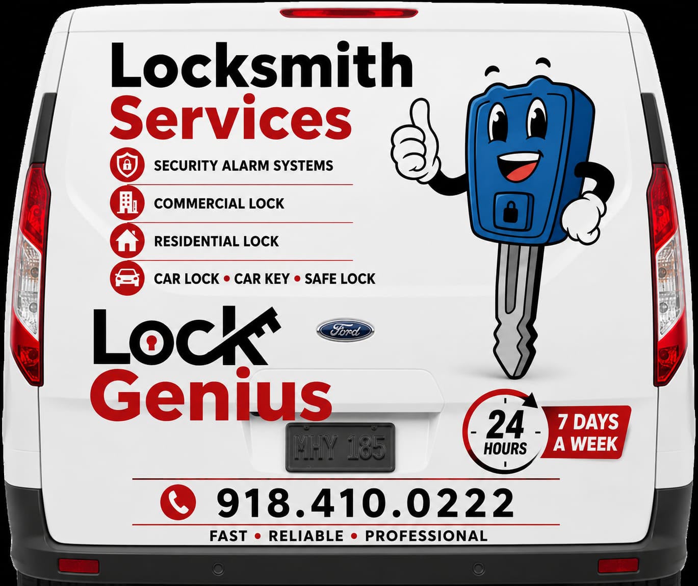 Lock Genius locksmith service in Tulsa Oklahoma
